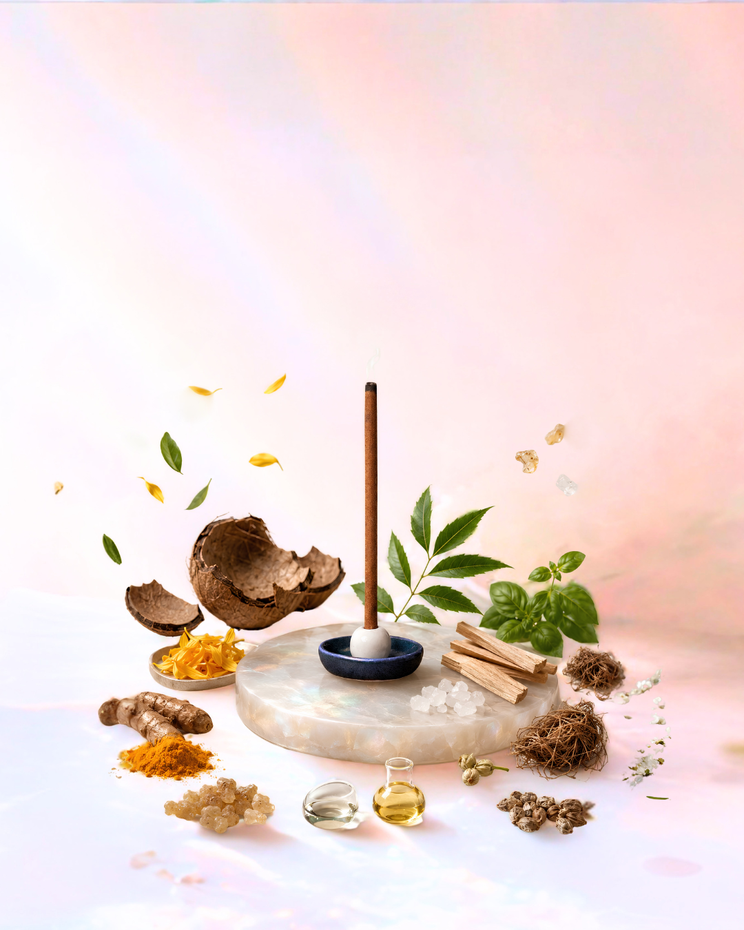 Ingredients in the incense